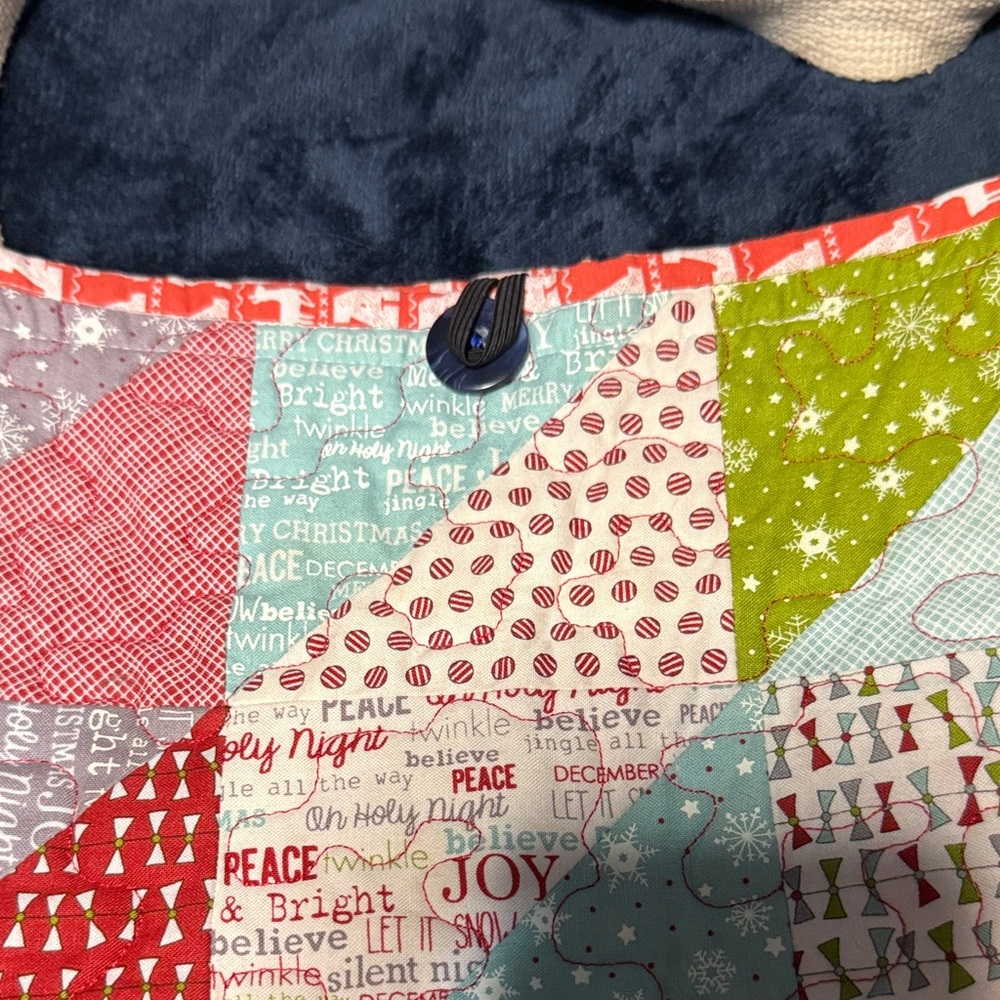 Quilted Patchwork Shoulder Bag - image 4